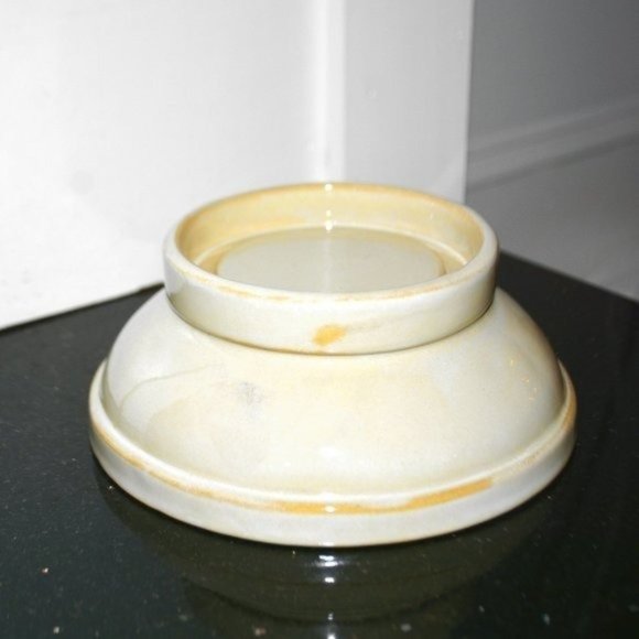 Pottery Barn Accents Pottery Barn Sienna Medium Hurricane Candle